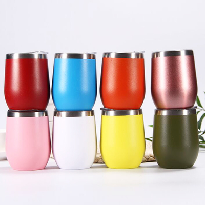 Double-wall Egg Shaped Mug